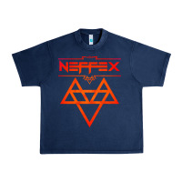 Navy neffex music Urban Heavy Tee - artisFamous
