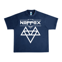 Navy neffex music Urban Heavy Tee - artisFamous
