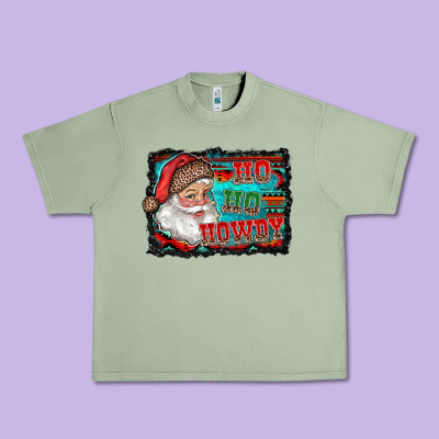 Ho Ho Howdy With Santa Urban Heavy Tee Designed By Ranaportraitstore