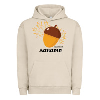 Pigment French Oak Welcome Autumn Urban Hoodie - Bettercallsaul