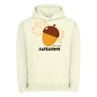 Pigment Pistachio Welcome Autumn Urban Hoodie - Bettercallsaul