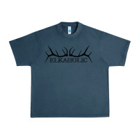 Midnight Navy Elkaholic Urban Heavy Tee - artisFamous