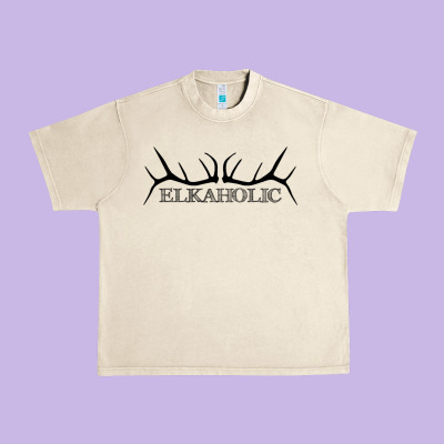 Elkaholic Urban Heavy Tee Designed By Artisfamous