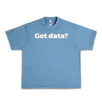 Pebble Blue data science humor white Urban Heavy Tee - artisFamous