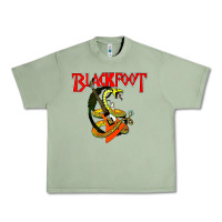 Oil Green blackfoot Urban Heavy Tee - artisFamous