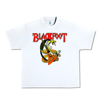 White blackfoot Urban Heavy Tee - artisFamous