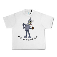 Lunar Rock Futurama Ctrl Alt Shift Kill Bender Urban Heavy Tee - artisFamous