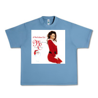 Pebble Blue All I Want for Christmas Is You Urban Heavy Tee - artisFamous