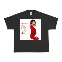 Pigment Black All I Want for Christmas Is You Urban Heavy Tee - artisFamous