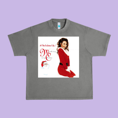 All I Want For Christmas Is You Urban Heavy Tee Designed By Artisfamous