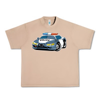 Burro police car Urban Heavy Tee - artisFamous