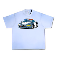 Grape Ice police car Urban Heavy Tee - artisFamous
