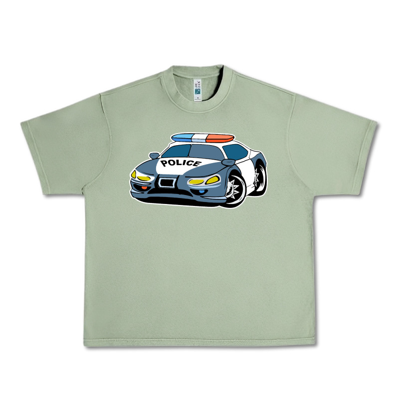 Police Car Urban Heavy Tee by artisFamous | Teevron