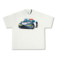 Pistachio police car Urban Heavy Tee - artisFamous