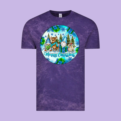 Merry Christmas Vintage Tee Designed By Cowhidedigitalart