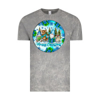 Cloud Rock merry christmas Vintage Tee - CowhideDigitalArt