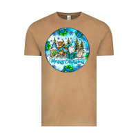 Vintage Camel merry christmas Vintage Tee - CowhideDigitalArt