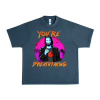 Midnight Navy you are breathtaking keanu reeves actor Urban Heavy Tee - artisFamous