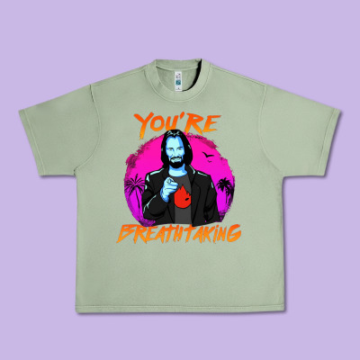 You Are Breathtaking Keanu Reeves Actor Urban Heavy Tee Designed By Artisfamous