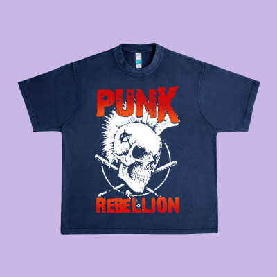 Music Punk Urban Heavy Tee Designed By Artisfamous