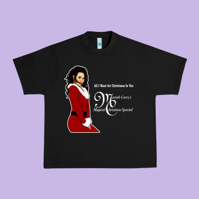 All I Want For Christmas Is You Urban Heavy Tee Designed By Artisfamous