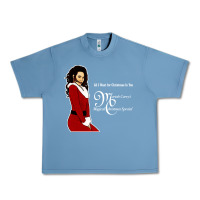 Pebble Blue All I Want for Christmas Is You Urban Heavy Tee - artisFamous