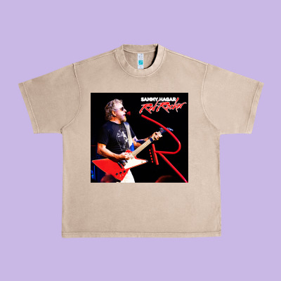 Sammy Hagar And The Circle Urban Heavy Tee Designed By Artisfamous