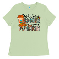Matcha whatever spices your pumpkin Ladies Tee - CowhideDigitalArt