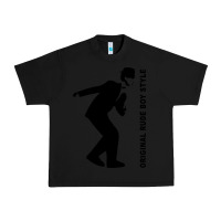 Black Original Rude Boy Style Urban Heavy Tee - artisFamous