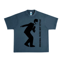 Midnight Navy Original Rude Boy Style Urban Heavy Tee - artisFamous