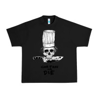 Black bourdain cook free or die Urban Heavy Tee - artisFamous