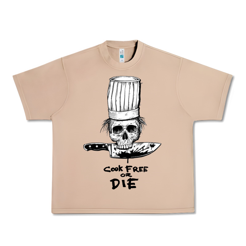 Bourdain Cook Free Or Die Urban Heavy Tee by artisFamous | Teevron