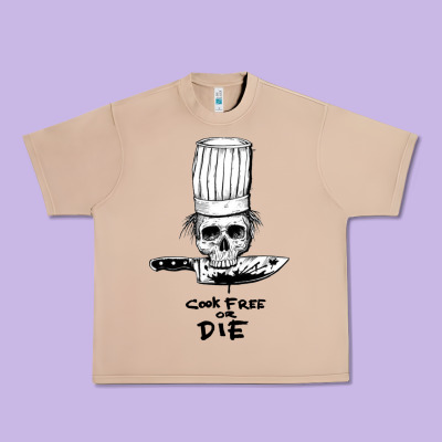 Bourdain Cook Free Or Die Urban Heavy Tee Designed By Artisfamous