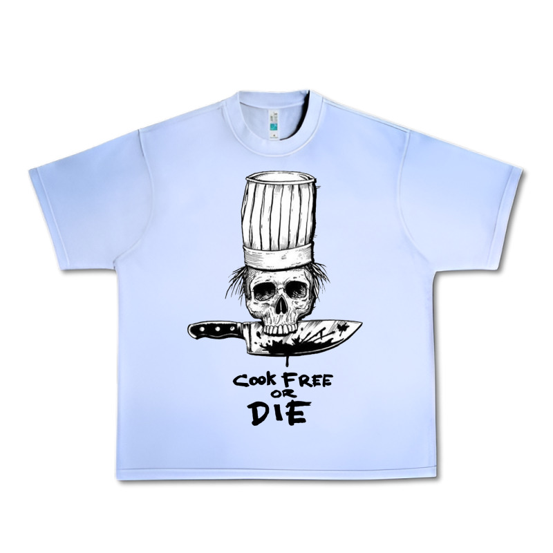 Bourdain Cook Free Or Die Urban Heavy Tee by artisFamous | Teevron