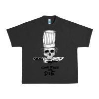 Pigment Black bourdain cook free or die Urban Heavy Tee - artisFamous