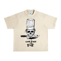 Sandshell bourdain cook free or die Urban Heavy Tee - artisFamous
