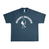 Midnight Navy DASHBOARD CONFESSIONAL Urban Heavy Tee - artisFamous