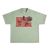 Oil Green DASHBOARD CONFESSIONAL Urban Heavy Tee - artisFamous