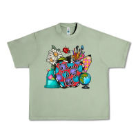 Oil Green to teacher is to first love Urban Heavy Tee - CowhideDigitalArt