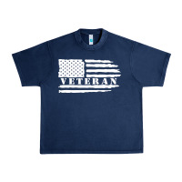 Navy american veteran, patriotic american tee, army style sweatshirt Urban Heavy Tee - artisFamous