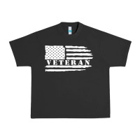 Pigment Black american veteran, patriotic american tee, army style sweatshirt Urban Heavy Tee - artisFamous