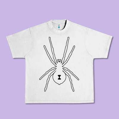 Black Widow Urban Heavy Tee Designed By Artisfamous