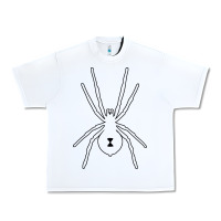 White black widow Urban Heavy Tee - artisFamous