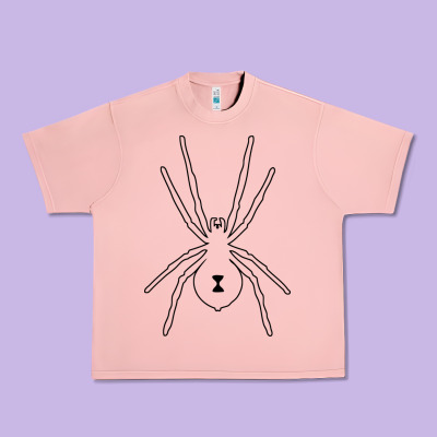 Black Widow Urban Heavy Tee Designed By Artisfamous