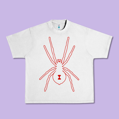 Black Widow Urban Heavy Tee Designed By Artisfamous