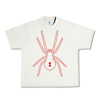 Pistachio black widow Urban Heavy Tee - artisFamous