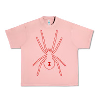 Salmon black widow Urban Heavy Tee - artisFamous