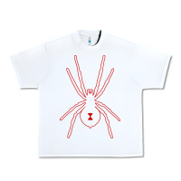 White black widow Urban Heavy Tee - artisFamous