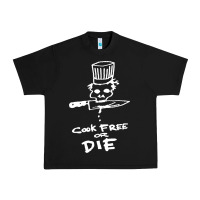 Black bourdain cook free or die Urban Heavy Tee - artisFamous