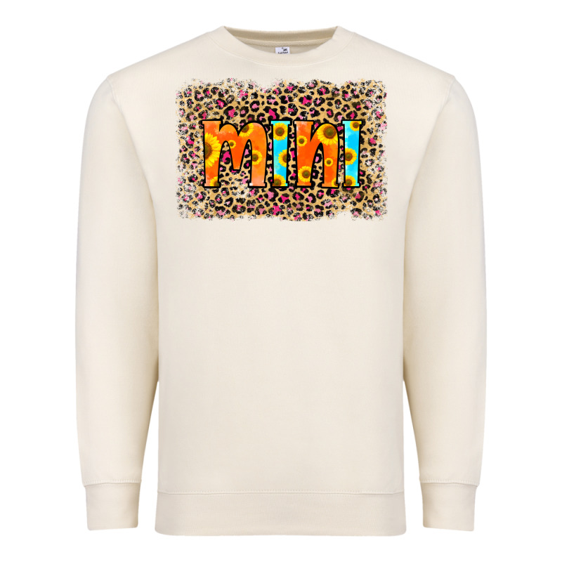 Leopard Sunflower Mimi Premium Sweatshirt by RanaPortraitStore | Teevron